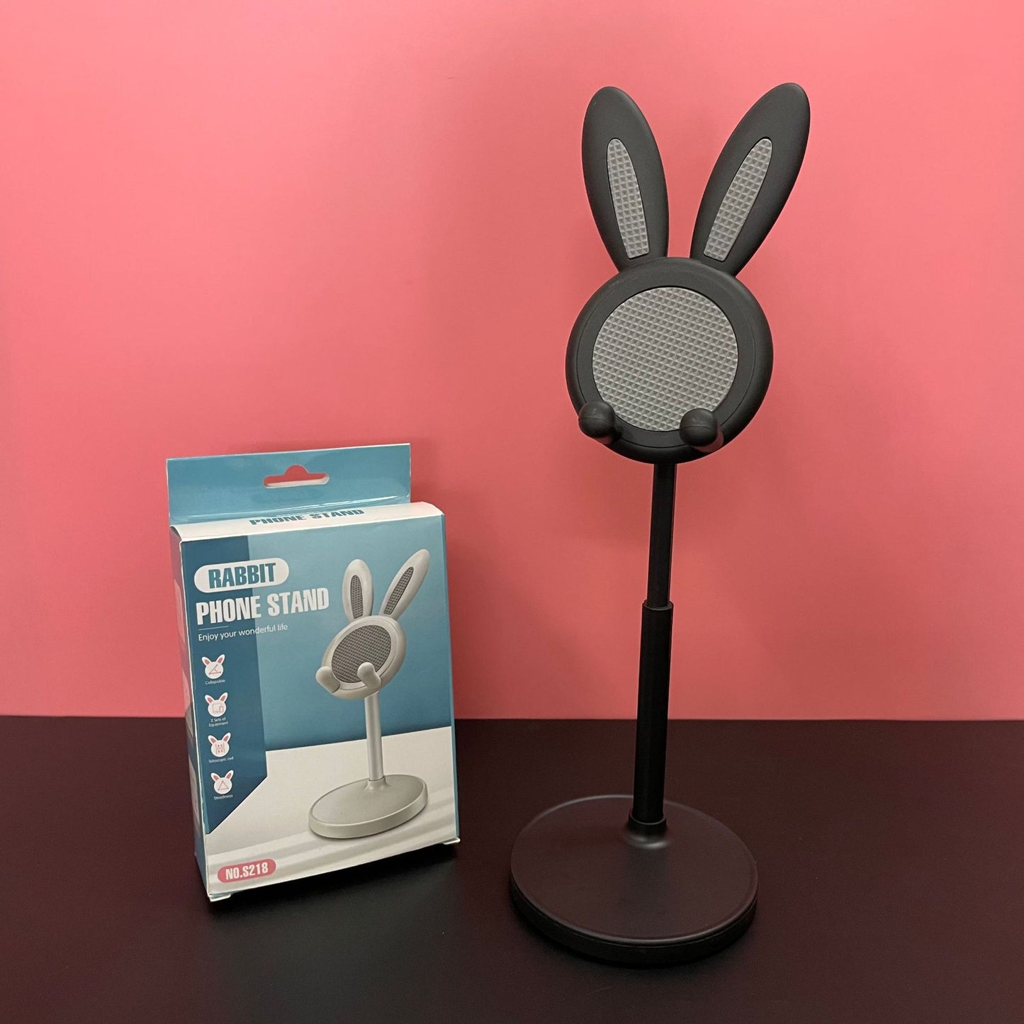 Adjustable Cartoon Rabbit Phone Stand