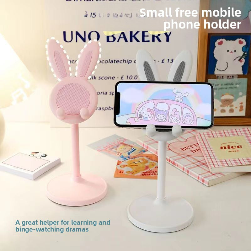 Adjustable Cartoon Rabbit Phone Stand