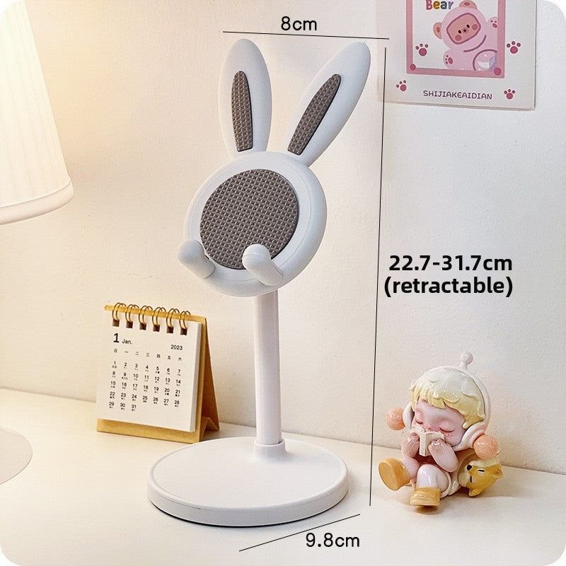 Adjustable Cartoon Rabbit Phone Stand