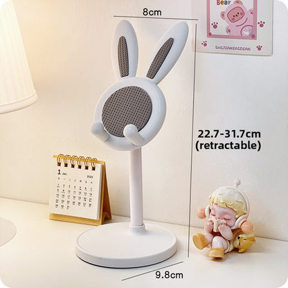 Adjustable Cartoon Rabbit Phone Stand