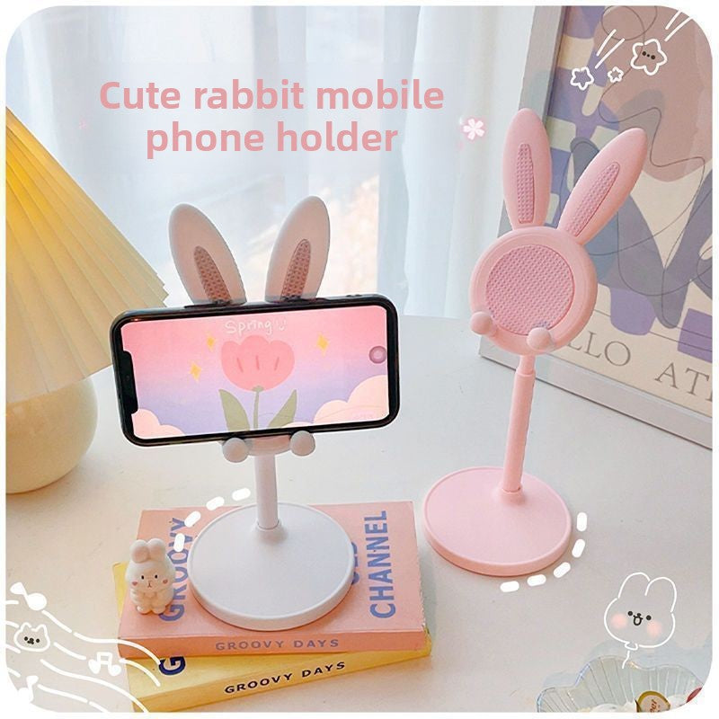 Adjustable Cartoon Rabbit Phone Stand